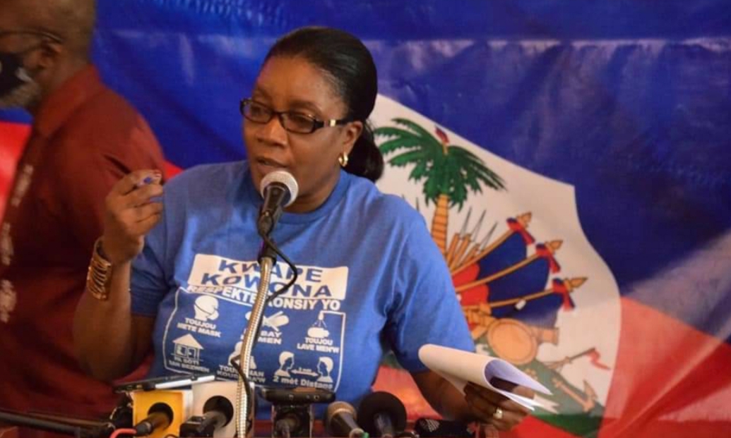 Ex-Ministre Marjory Michel 