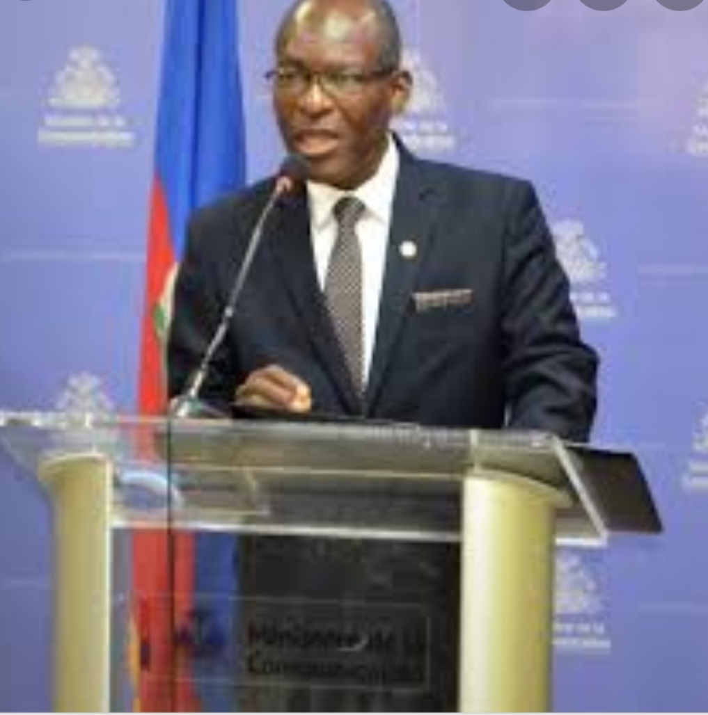 Abner Septembre, ministre de l'environnement 