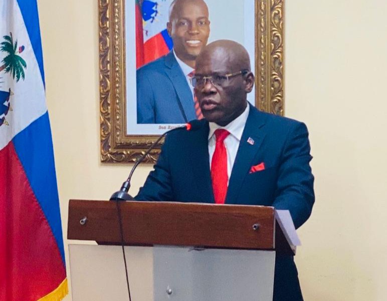 Premier Ministre Joseph Jouthe 