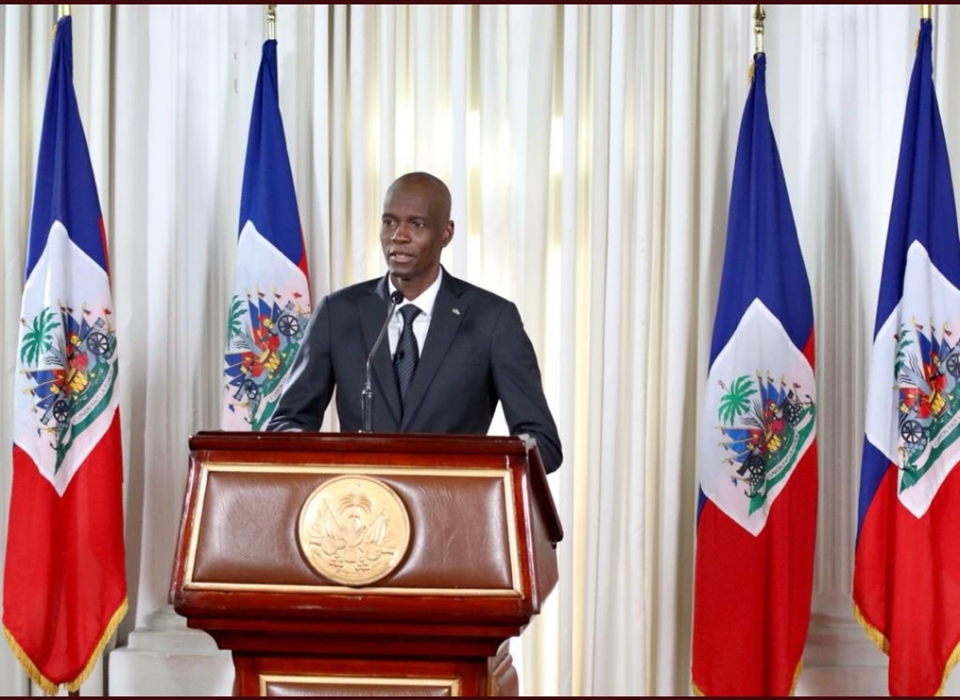 Jovenel Moise, président de la république 
