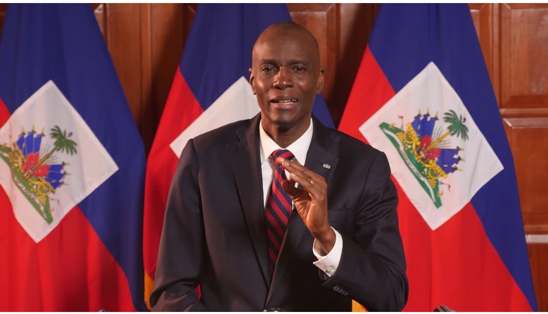 Jovenel Moise, président d'Haiti