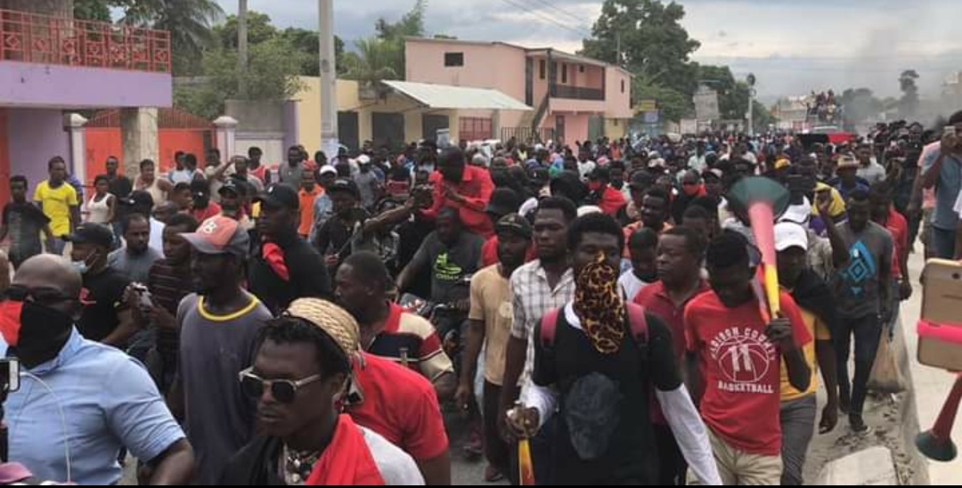 La manif de Pitit Dessalines 