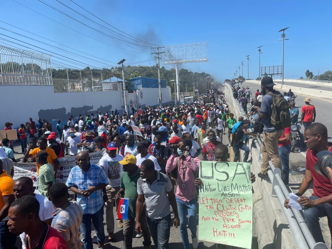 La foule à Delmas/ Crédit: Le Nouvelliste 