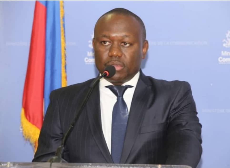 Frantz Exantus, secrétaire d’Etat Communication 