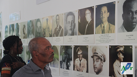 @AlterPresse/ Exposition de photos des victimes