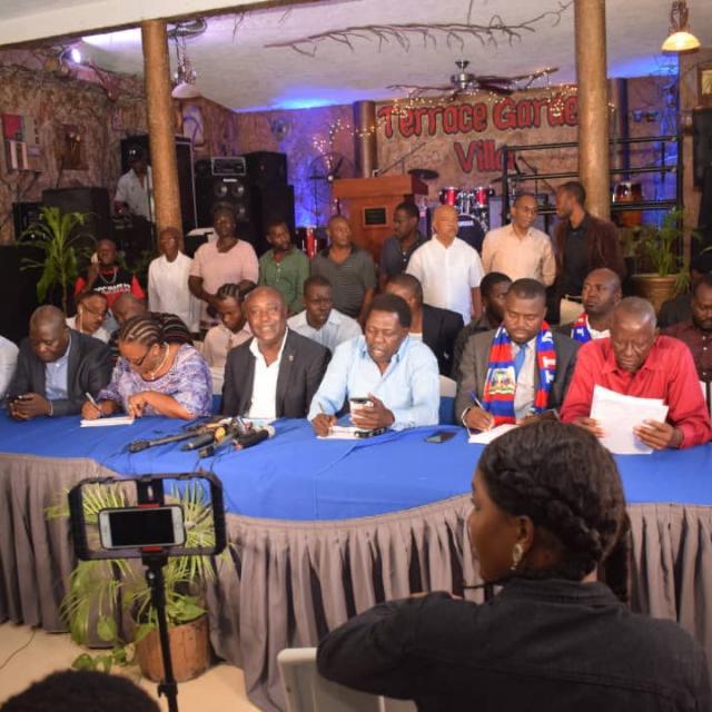 Operasyon Tèt Ansanm en conférence, (archives  