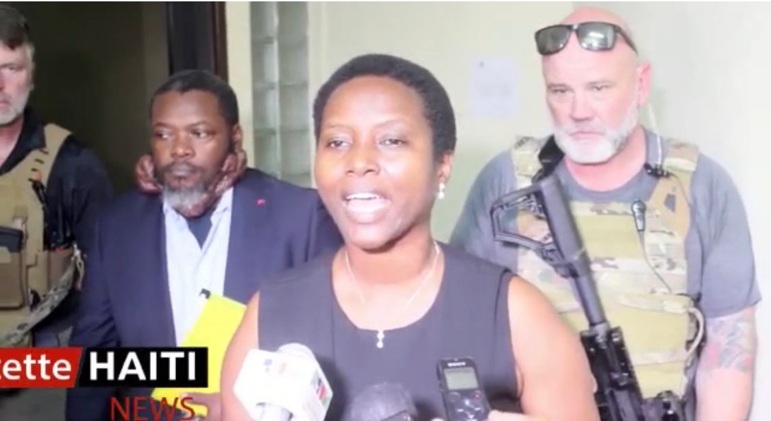 Marine Moïse, ex première dame d'Haïti 