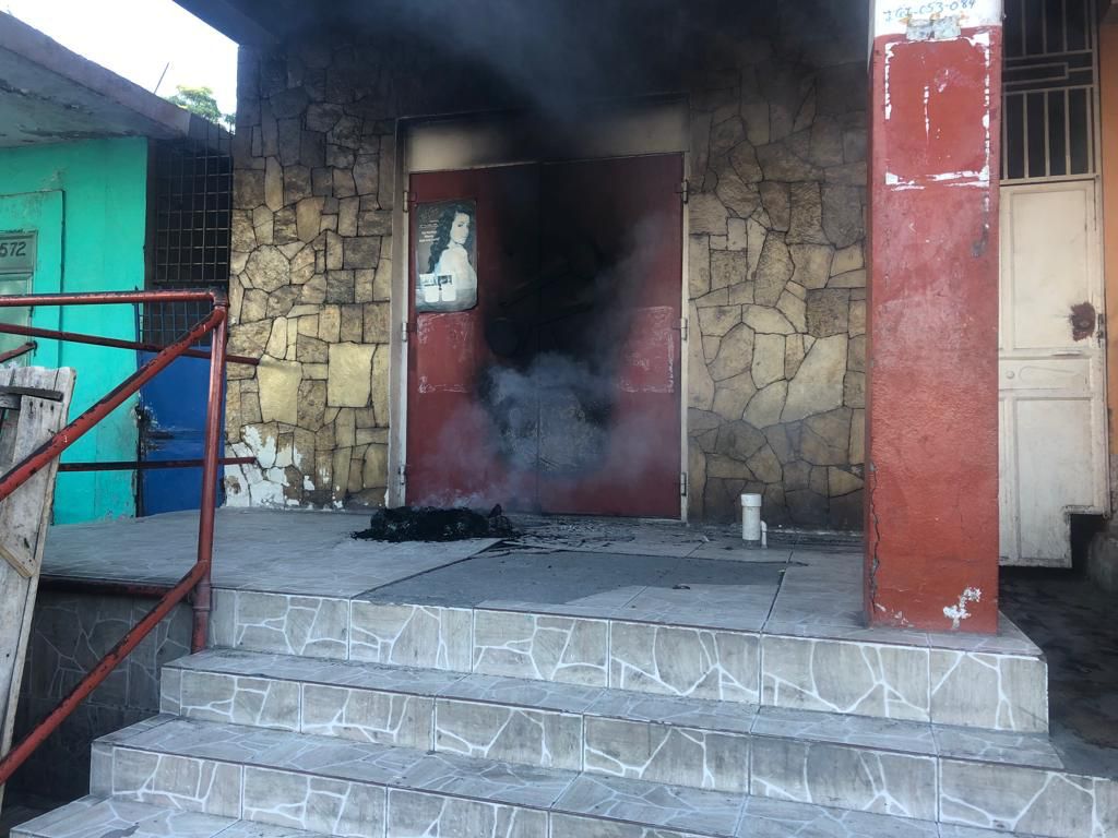 Début d'incendie à Lalma Cosmétique (Gonaïves)