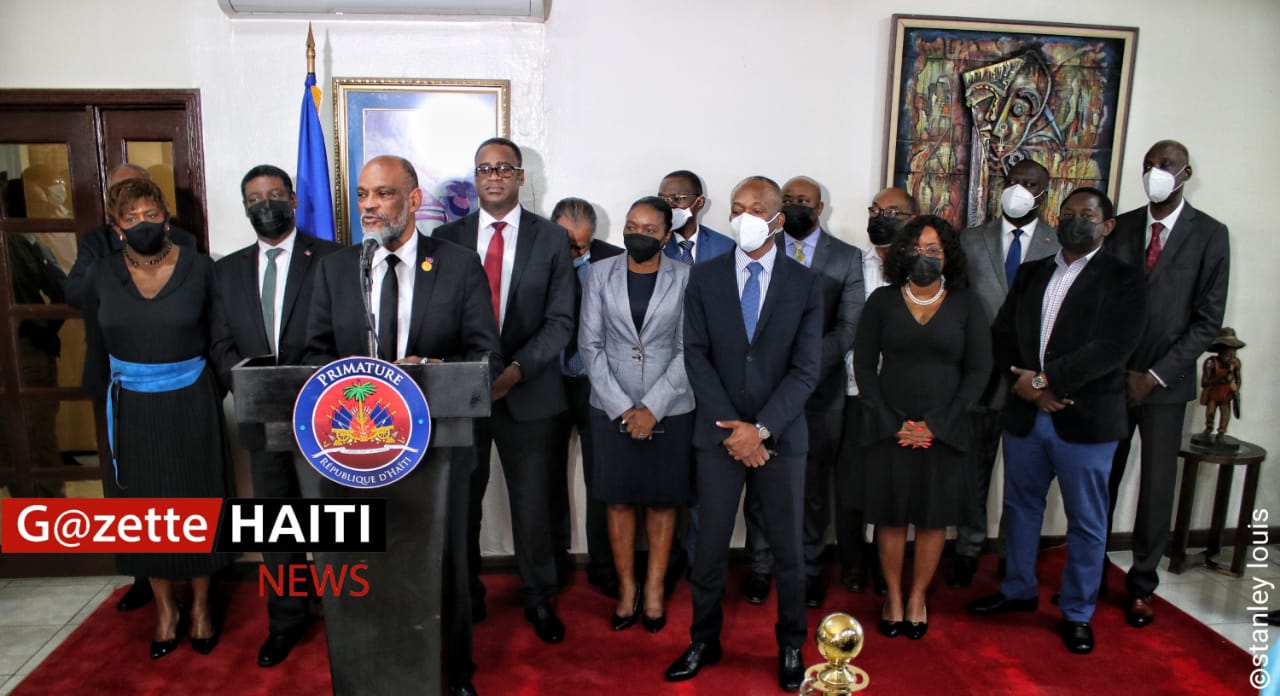 Premier Ministre Ariel Henry et le cabinet ministériel 