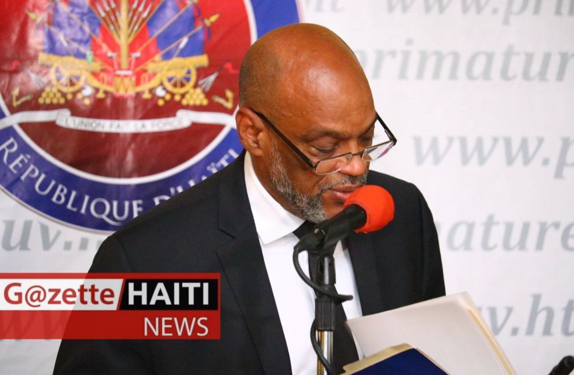 Ariel Henry, premier ministre 