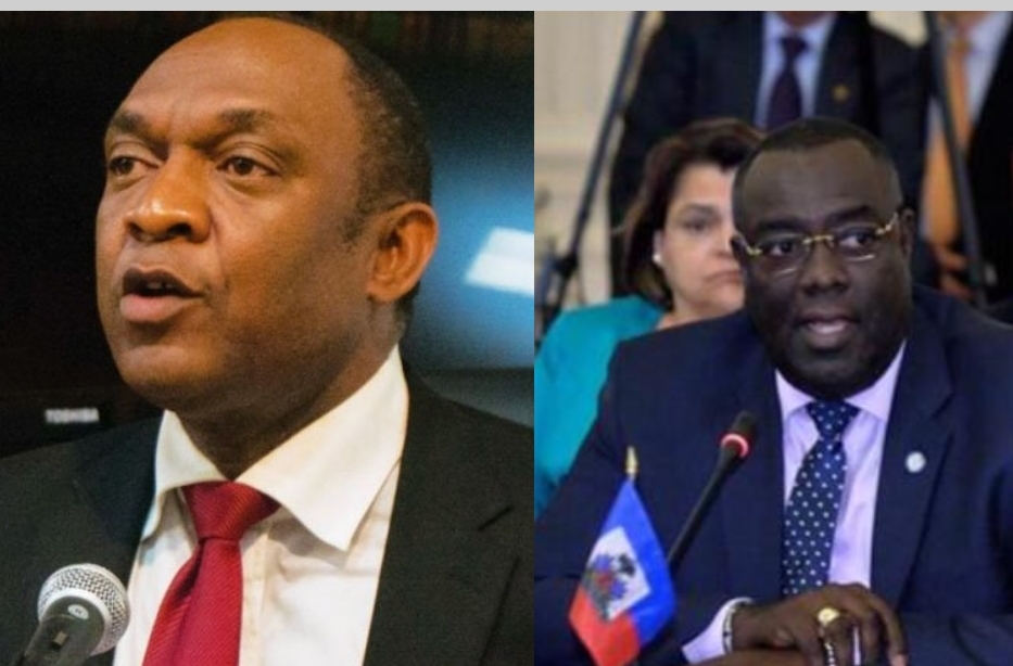 Ex Sénateur Latortue et Amb Edmond Bocchit 