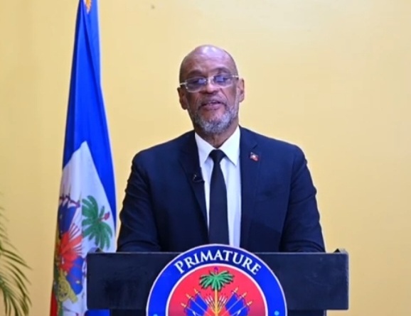 Le Premier ministre Ariel Henry 