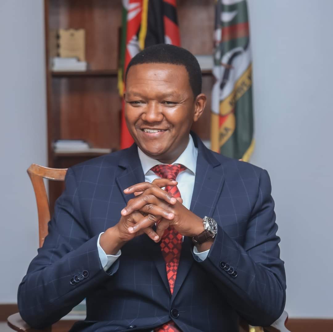 Afred Mutua ex ministre Kéniaan 