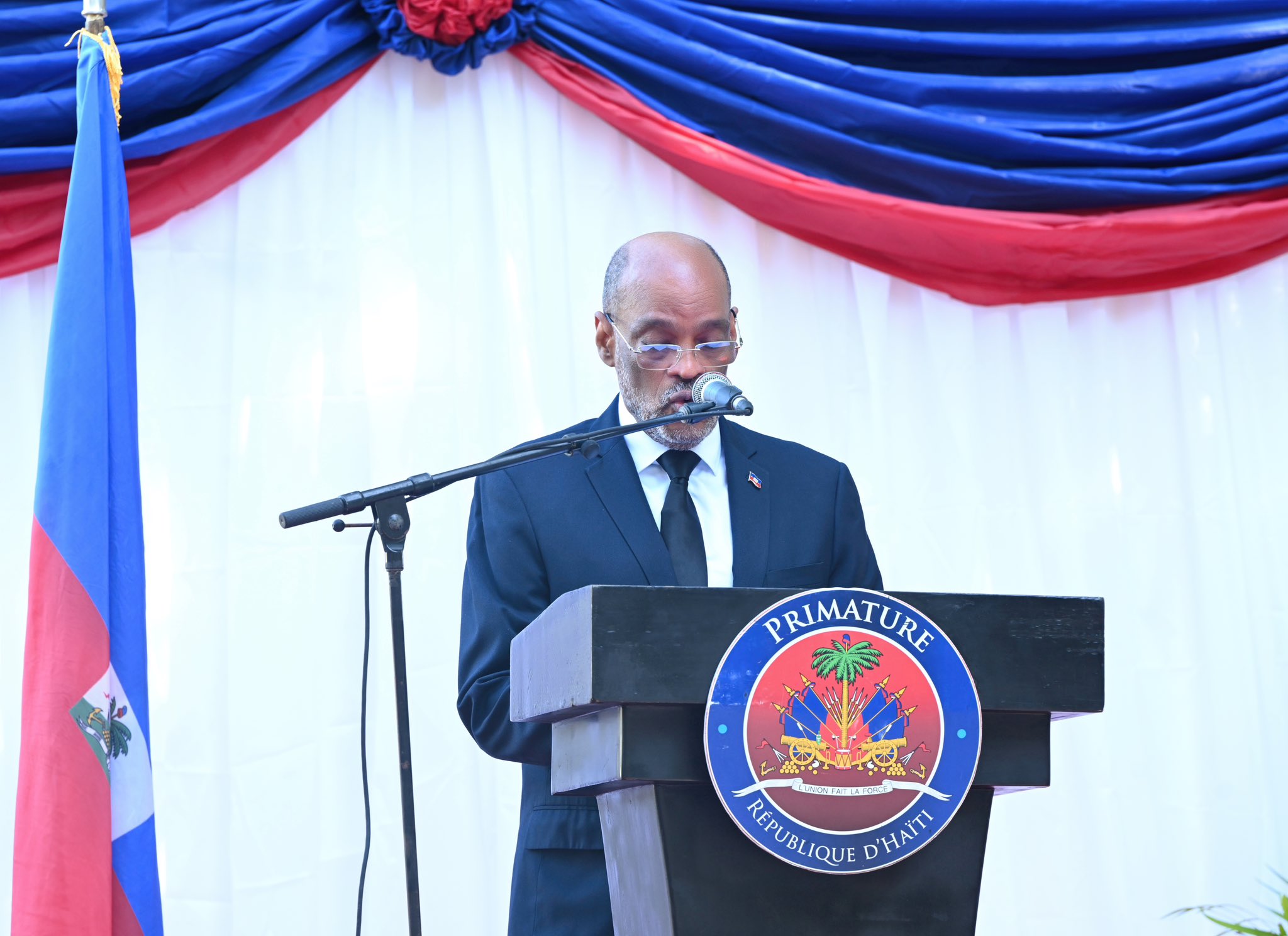 Ariel Henry, premier ministre 