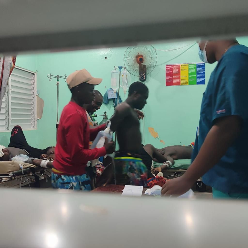 Photo archive:CDN. Des Haïtiens intoxiqués après avoir mangé une soupe le 3 octobre 2023 dans la communauté d'El Valle, à Hato Mayor.