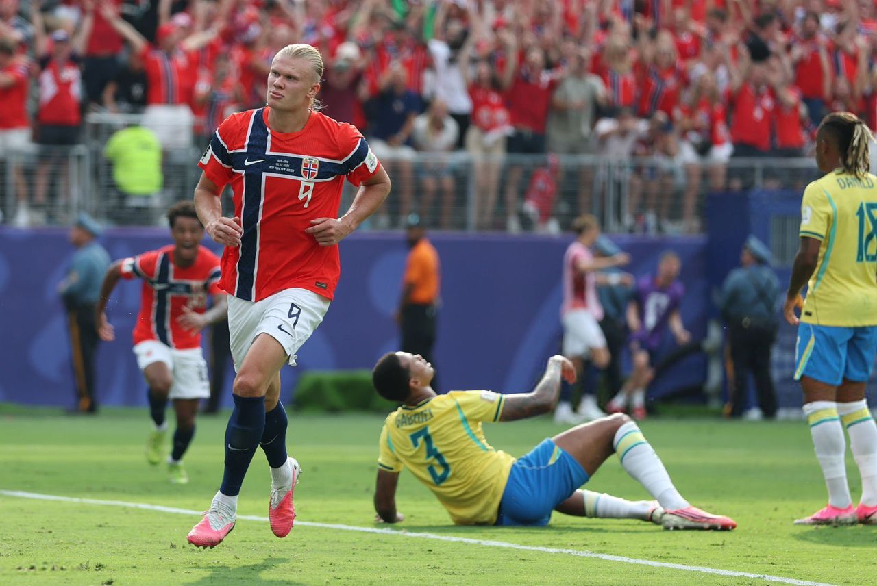 Haaland élimine le Brésil et propulse la Norvège en 1/4 de finale du Mondial