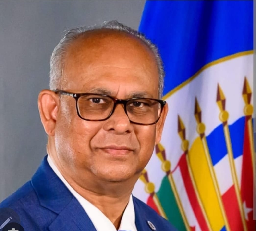 Le Secrétaire général de l'Organisation des États Américains (OEA), Albert Ramdin
