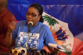 Ex-Ministre Marjory Michel 