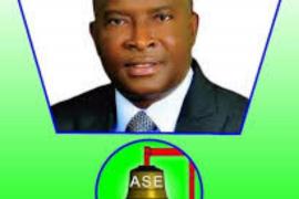 Le leader de ASE, Cholzer Chancy 