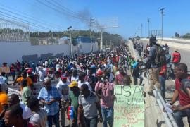 La foule à Delmas/ Crédit: Le Nouvelliste 