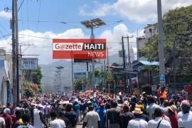 La foule à Delmas 