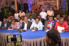 Operasyon Tèt Ansanm en conférence, (archives  