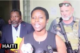 Marine Moïse, ex première dame d'Haïti 