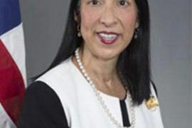 Michel  SISON, Ambassadrice USA en Haïti 