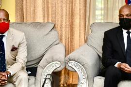 PM Ariel Henry et SE Adjoint Todd Robinson 