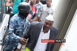 Arnel Bélizaire quittant la Cour d'Appel( archives)