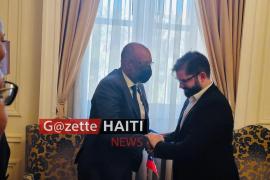 Premier Ministre Ariel Henry et le président élu Gabriel Boric 