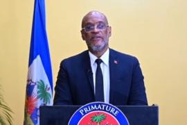 Le Premier ministre Ariel Henry 