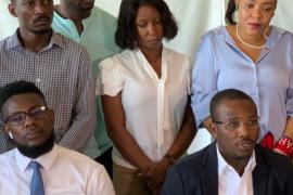 Le parti EDE en conférence pour la marche (archives)