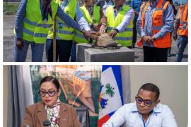 Pose de la première pierre du futur Salon diplomatique à l’Aéroport international du Cap-Haïtien