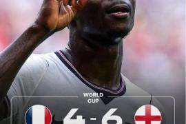 L’Angleterre bat la France 6-4 et s’offre la 3ème place du Mondial 2026