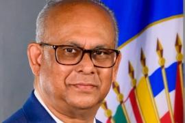 Le Secrétaire général de l'Organisation des États Américains (OEA), Albert Ramdin
